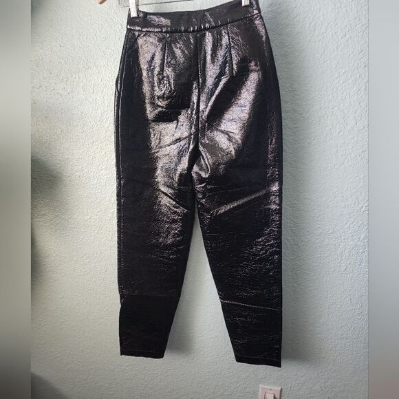 L'Academie Faux Leather The Arielle Pant - Picture 16 of 16